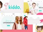 Static Web Site For Kids Clothing Shop Budget Package