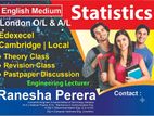 Statistics Tuition - London Edexcel & Cambridge (O/L A/L)