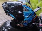 Steal Bird Blue Air Helmet