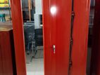 Steel 2 Door Cupboard with Mirror 6by 4