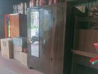 Steel 2door cupboard with mirror 6by 4