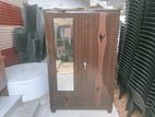 Steel 2door cupboard with mirror 6by 4