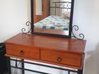 Steel and Wooden Dressing Table