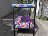 Steel Bed 6ft *3ft with Mattress