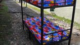 Steel Bed 6ft *3ft with Mattress
