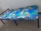 Steel Bed With Mattress
