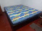 Steel Bed with Arpico Mattress 4x6 Feet