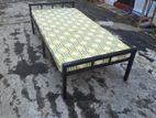Steel Bed with Mattress 72×36