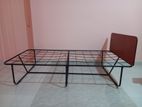 Steel Bed with Mattress