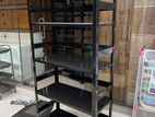 Steel black book racks