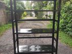 Steel Black Storage Rack 72×36×12Inch