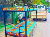 STEEL BUNK BED තට්ටු දෙකේ යකඩ ඇදන් BUNKER