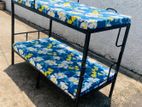 Steel Bunk bed with 2 foam mattresses