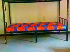 steel bunker bed bunk තට්ටු දෙකේ යකඩ ඇදන් .