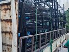 Steel Bunker Bed තට්ටු දෙකේ යකඩ ඇදන් Bunk