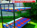 steel bunker bed තට්ටු දෙකේ යකඩ bunk.