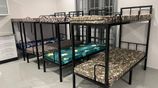 Steel Bunker Bed with 2 S/l Form Mattress