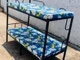 Steel Bunker Beds with 2 Mattresses