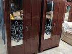 Steel Cupboard With Mirror 6×3ft