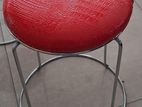 Steel Cushion Top Stool