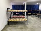 Steel Double Beds ( Bunker Beds) with 2 Mattress