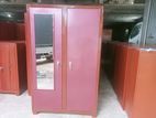 Steel Double Lock 2 Door Cupboard with Mirror 6by 4