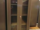 Steel File Cupboard With Glass 6x3