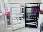 Steel file racks Black & White 6x3ft