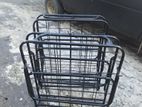 Steel folding bed. 6×2.5