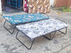 Steel Folding Bed with Mattress
