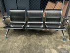 Steel Gang Chair 3 Seater