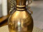 Steel Gold Vase