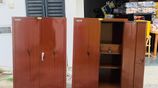 Steel half cupboards