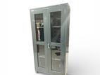 Steel Office Cupboard Glass