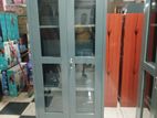 Steel Office Cupboard Glass