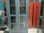 Steel Office Cupboard Glass.