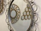 Steel Ornamental Mirror