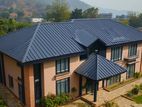 steel roof/cabana