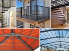 Steel Roofing Works (iron Roof Repair) Gate Grill Handrailing