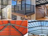 Steel Roofing Works (Iron Roof Repair) Gate Handrailing
