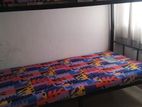 Steel Single Bunk Beds with Mattresses