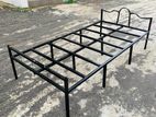Steel single bed