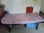 Steel Single Bed with Matters