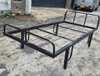 Steel single beds 6×3