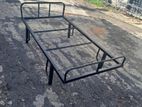 Steel single beds 6×3