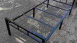 Steel single beds 6×3