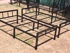 Steel single beds 6×3