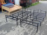 Steel single beds 6×3