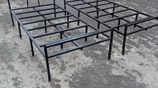 Steel single beds 6×3