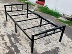 Steel single beds